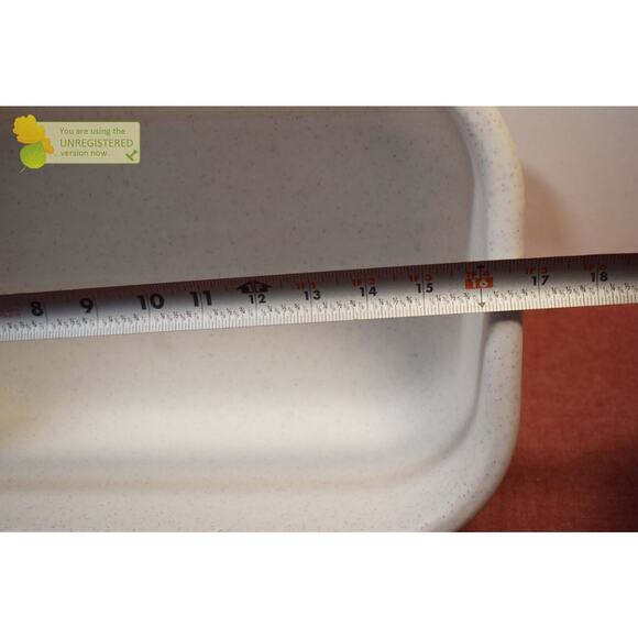 LullaBaby Doll Bassinet Rocking Cradle Accessory Speckled White - Picture 6 of 8